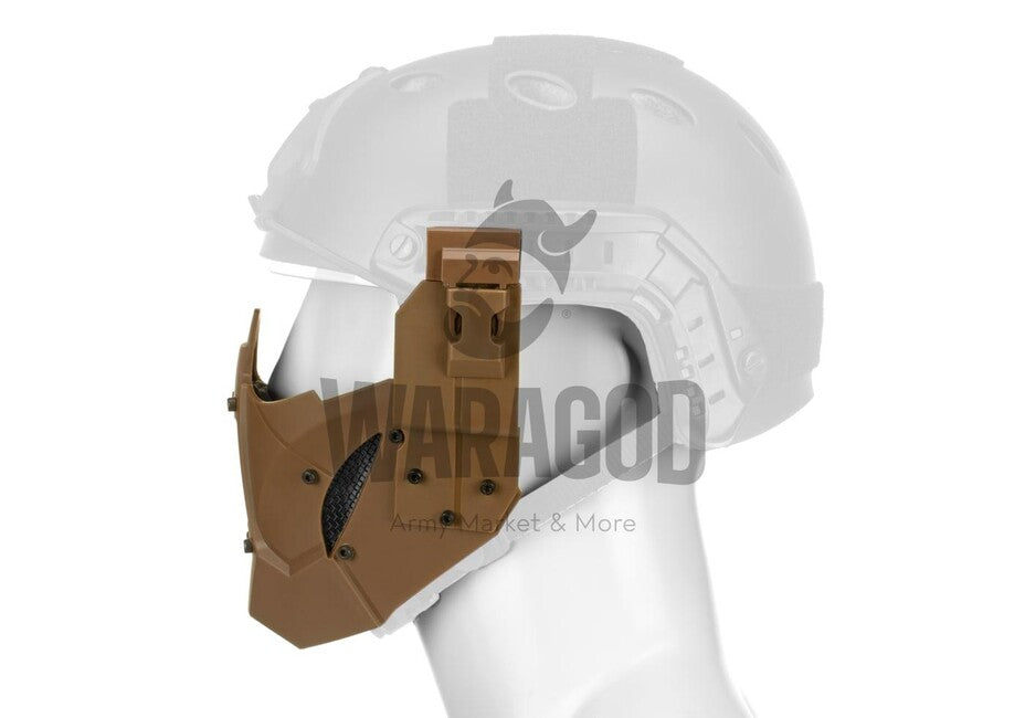Pirate Arms Warrior Halbmaske, kojote