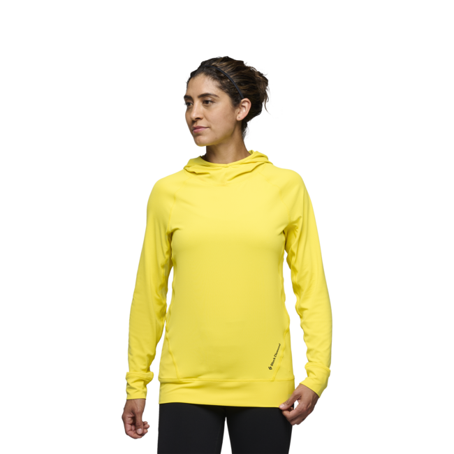 Black Diamond Alpenglow damen-Sweatshirt, gelb