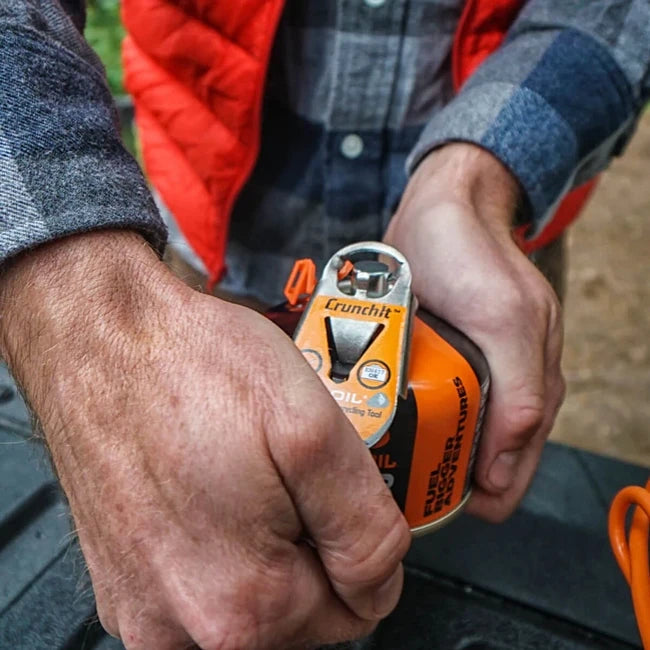 Jetboil CrunchIt™ Brennstoffkartuschen-Recyclingwerkzeug