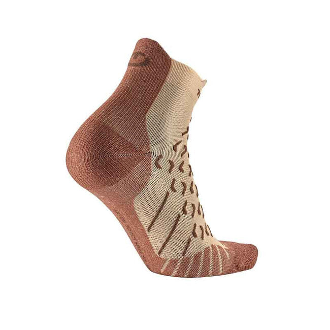 Therm-ic knöchelhohe Socken, beige/braun