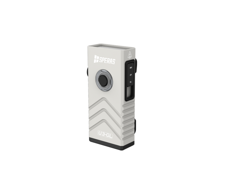 Speras U3-GL Multifunctional EDC Flashlight, White