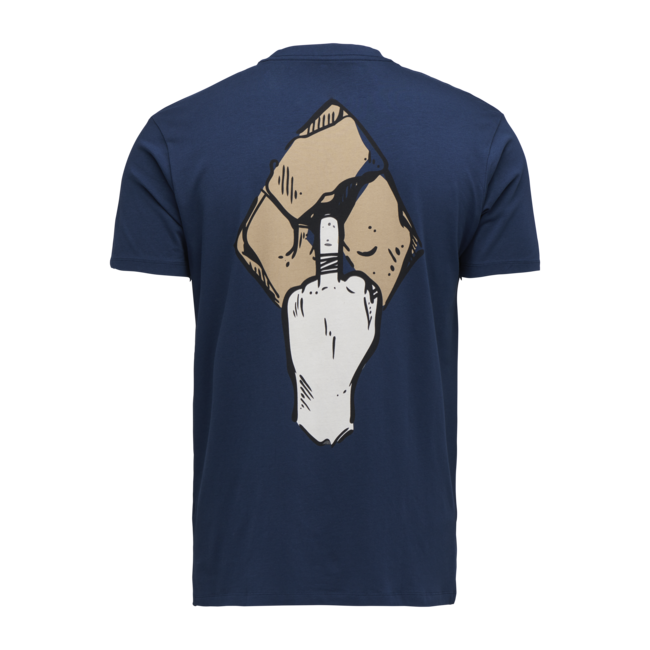 Black Diamond Mono Pocket herren Kurzarm-T-shirt, indigo