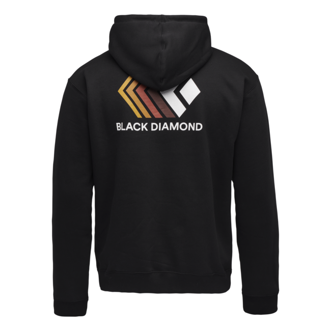 Black Diamond Faded herren Sweatshirt mit Reißverschluss, schwarz