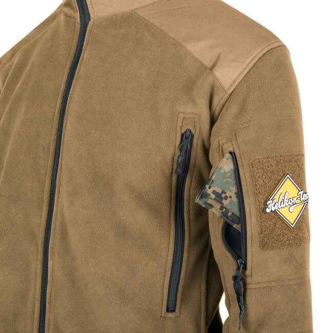 Helikon-Tex Liberty Heavy Φλις Μπουφάν, Μαύρο, 390g/m2