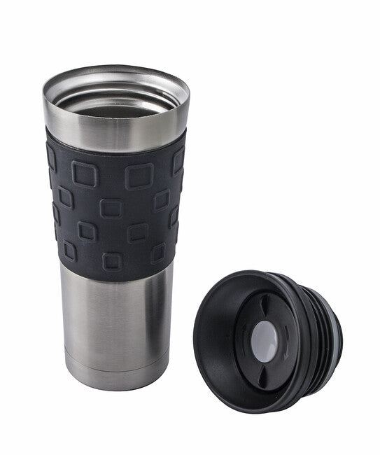 BasicNature Grip edelstahl-thermobecher 0,45 l