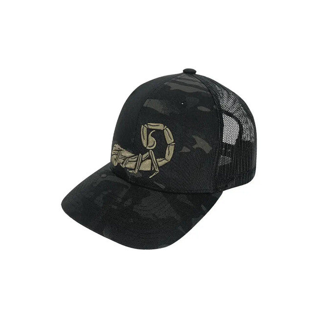Agilite Cap Trucker Hat, multicam black