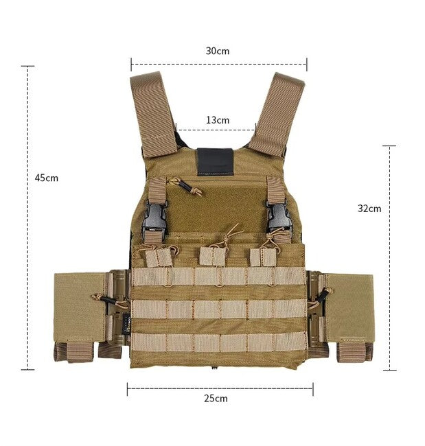 DRAGOWA TACTICAL Lightning taktische weste, kojote