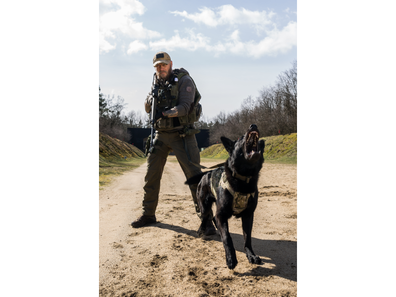 K9 Thorn Gurtzeug Cordura M, panther