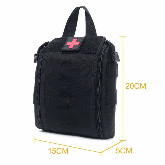 DRAGOWA TACTICAL Medizinische tasche, Schwarz