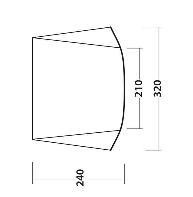 Outwell Touring Canopy autoüberdachung