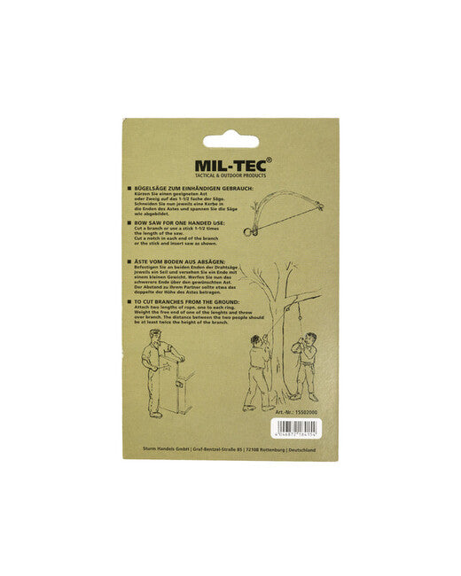 Mil-Tec Commando taschen Drahtsäge
