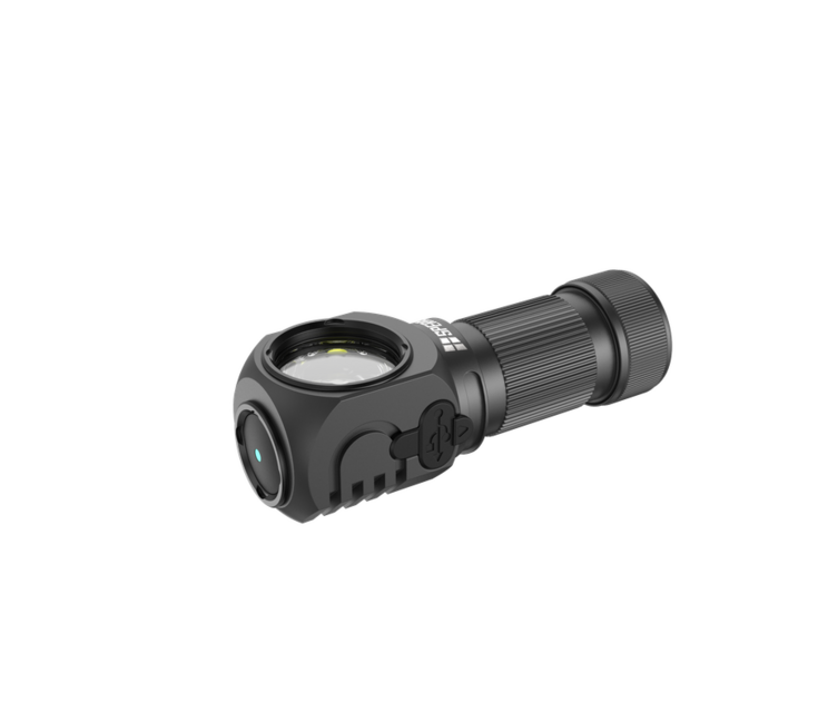 Speras SH16 wiederaufladbare stirnlampe, schwarz