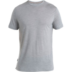 Icebreaker 125 Cool Lite Sphere III Merino Herren Kurzarm-T-Shirt, hellgrau