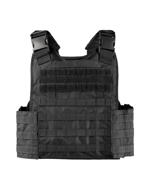 Mil-Tec plate carrier weste schwarz