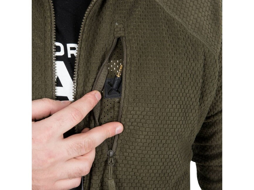 Helikon Alpha taktische Vliesjacke, schattengrau