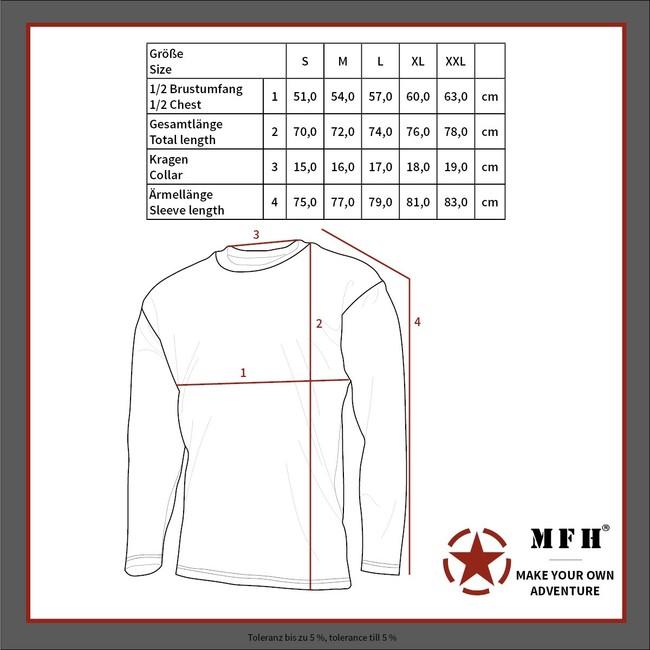 MFH herren Thermo-Unterhemd oliv Level 1