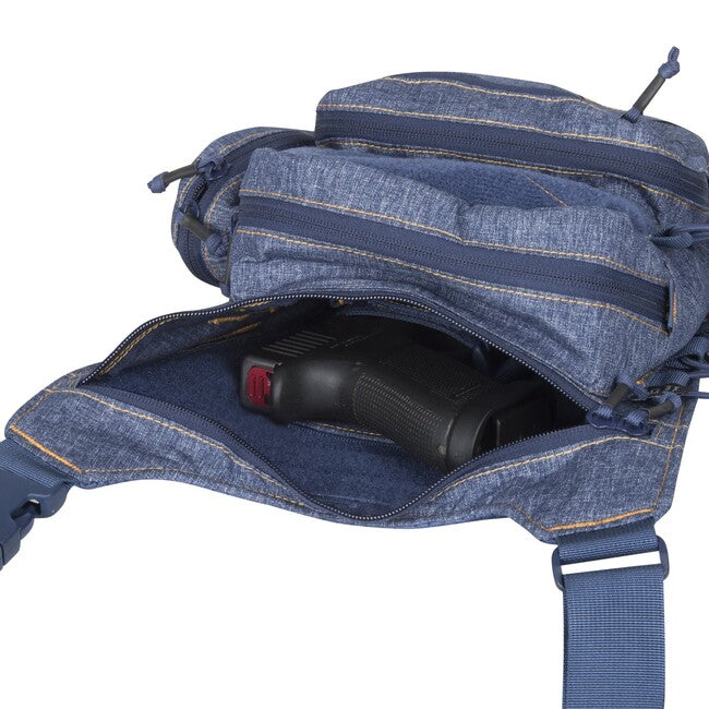Helikon-Tex EDC Schultertasche - Nylon Polyester Mischung - Melange Blau