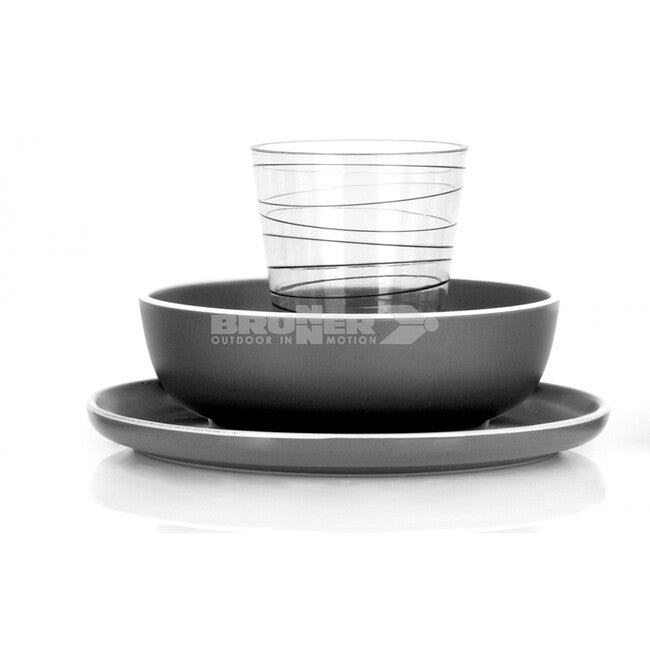 Brunner Schale 15cm, grau