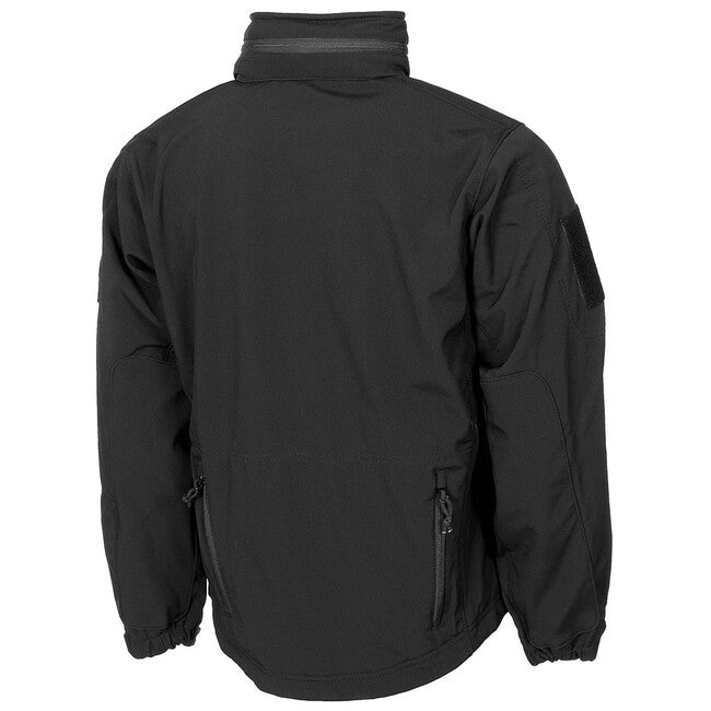 MFH Scorpion Professional Softshell Jacke schwarz
