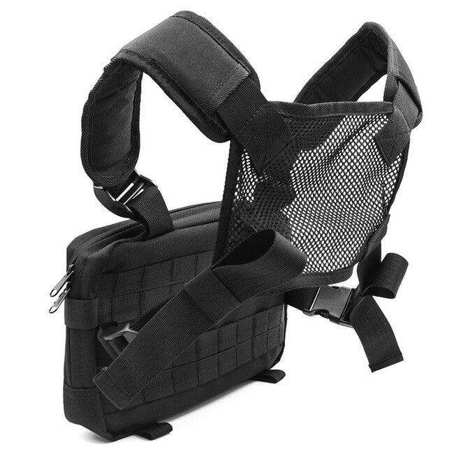 DRAGOWA TACTICAL Chest Pack, schwarz