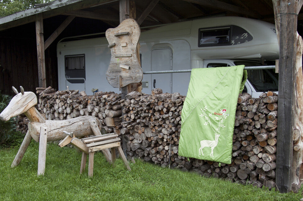 Grüezi-Bag Cloud grüezi schlafsack mit verschluss auf der rechten seite