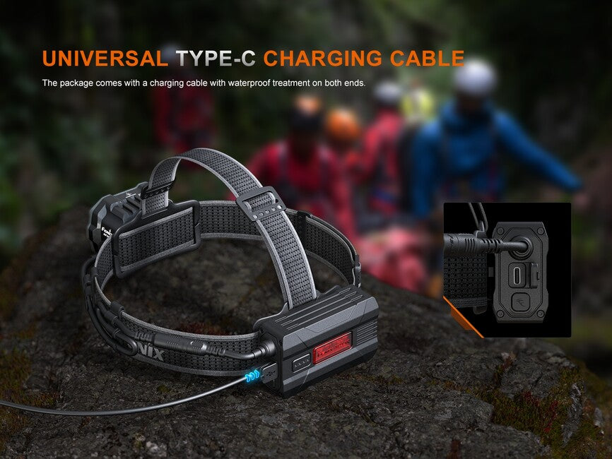 Fenix HP35R SAR wiederaufladbare stirnlampe
