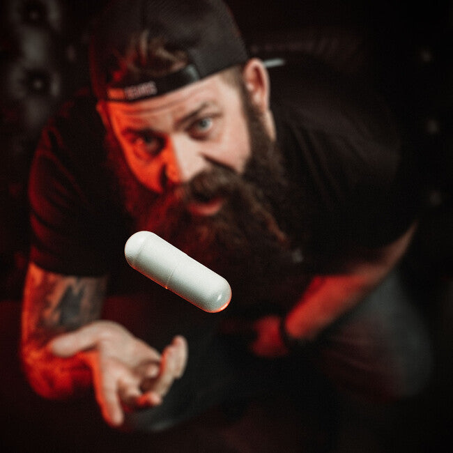 ANGRY BEARDS Zubehör stravy Beardroids - Vitaminy na rast Schnurrbärte 60 Stk.