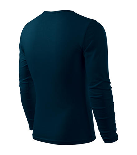 Malfini Fit-T langärmliges T-shirt 160g/m2, dunkelblau