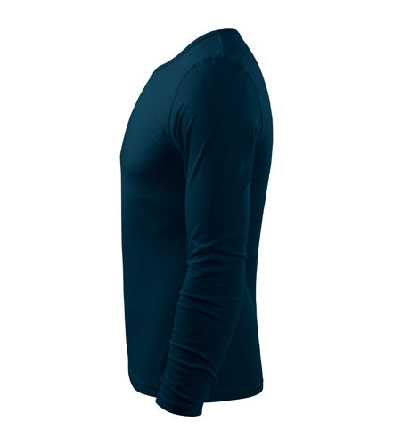 Malfini Fit-T langärmliges T-shirt 160g/m2, dunkelblau