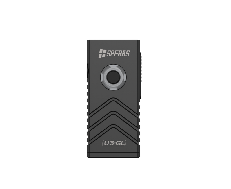 Speras U3-GL multifunktionale edc taschenlampe, schwarz