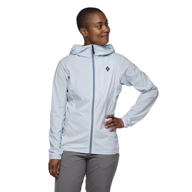 Black Diamond Alpine Start Hoody damen-Ultraleichte Softshelljacke, Belay-Blau