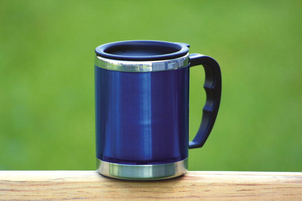 BasicNature MUG Nerezova termokadinka blau 0, 42 l