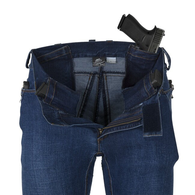 Helikon-Tex COVERT taktische Hose - Denim Mid - Vintage Worn Blue