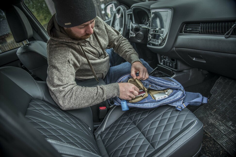 Helikon-Tex Covert taktische Kapuzenjacke (FullZip) - Melange Light Tan