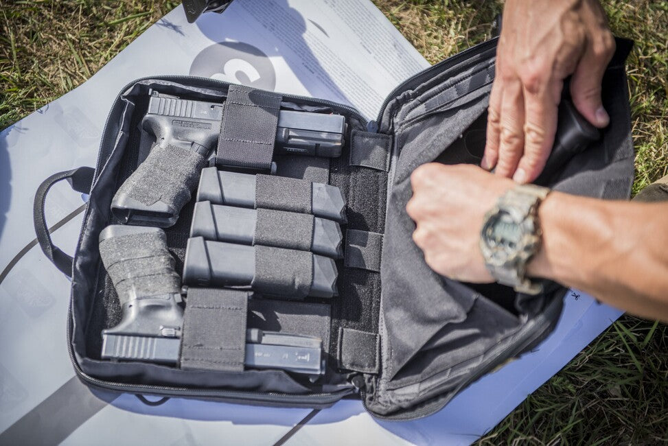 Helikon-Tex tasche für 2 Pistolen - Cordura - US Woodland
