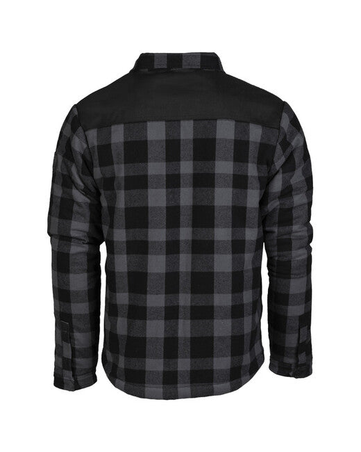 Mil-Tec Lumberjacket schwarz/grau