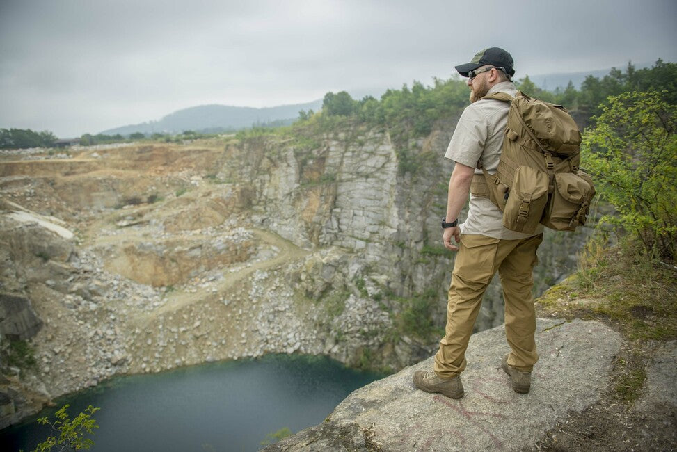 Helikon-Tex Defender Mk2 hemd mit kurzen Ärmeln - PolyCotton Ripstop - beige