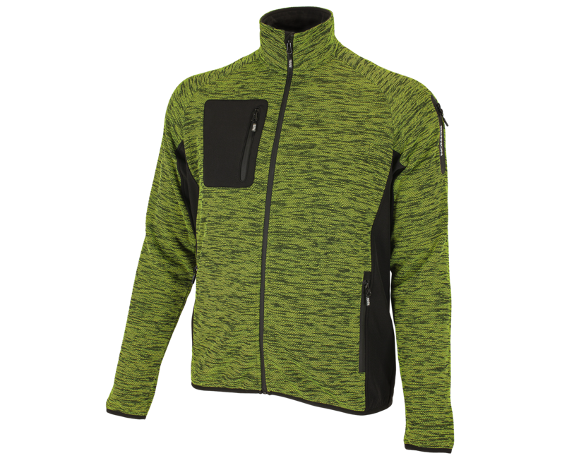 BENNON Sweatshirt na zips ALTOS, gelb
