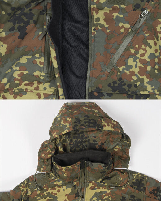 Mil-Tec SCU 14 softshell jacke flecktarn