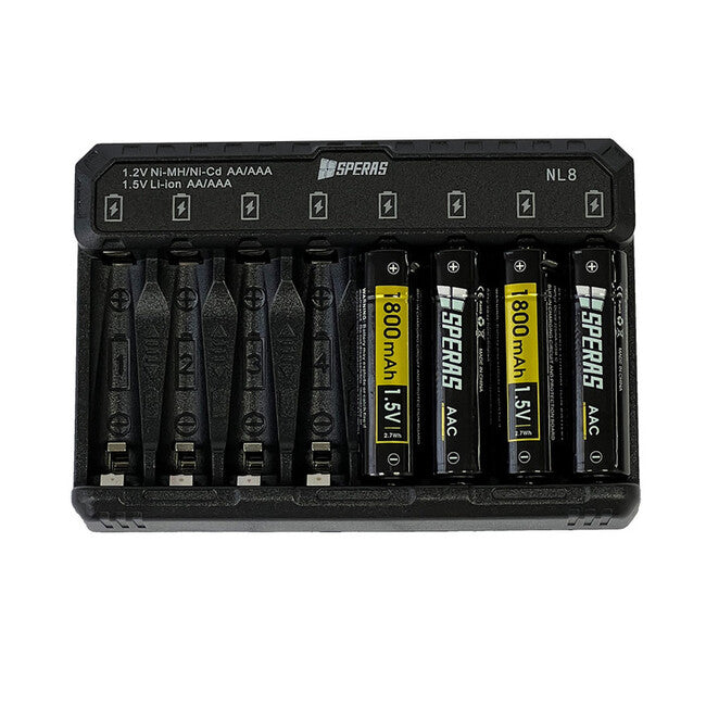 Speras NL8 Batterieladegerät