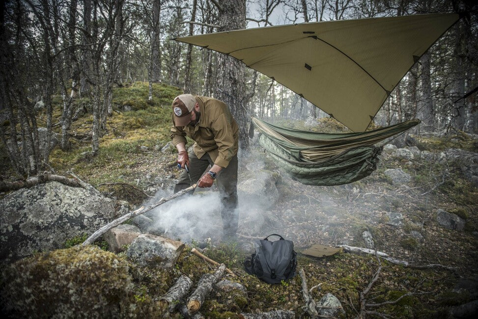 Helikon-Tex SUPERTARP kleines Schutzzelt - PL Woodland