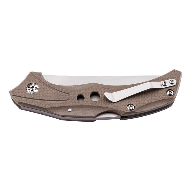 Herbertz taschenmesser 9,4cm, G10, sand