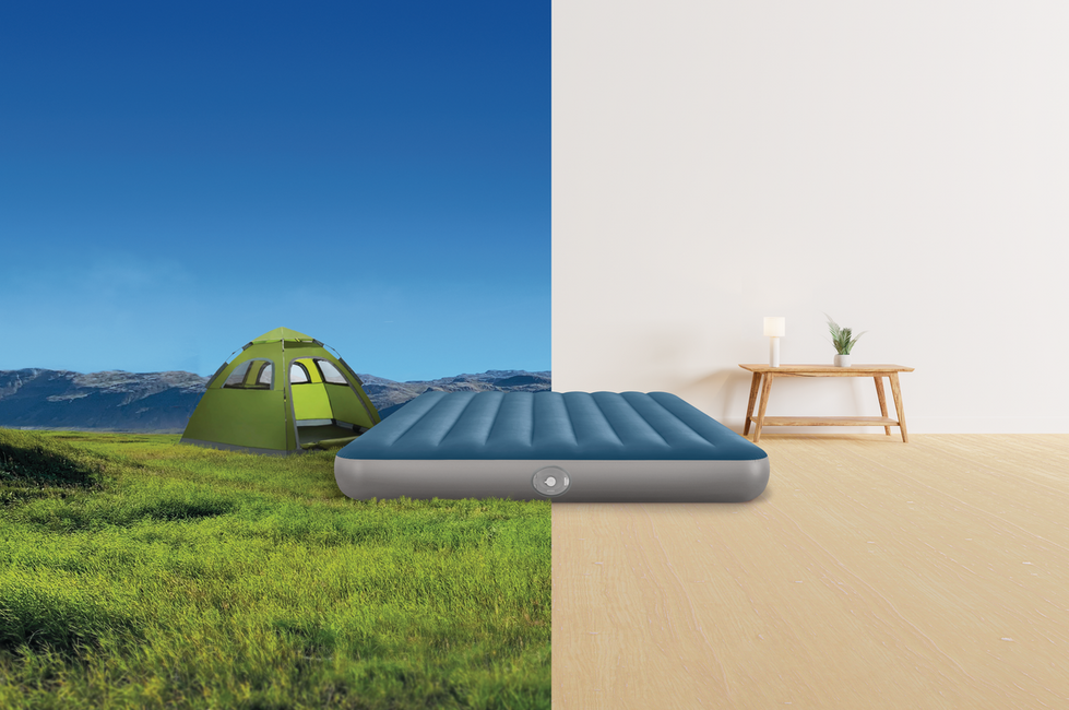 Intex Prestige Downy Queen Airbed with Rechargeable Pump