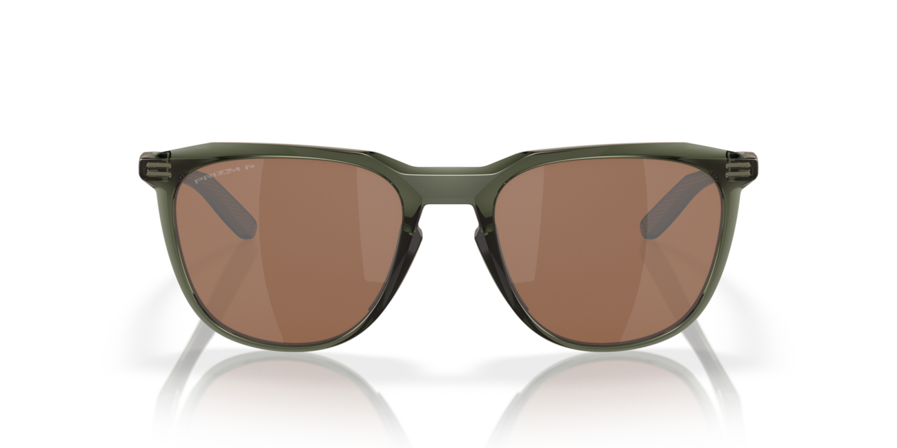 Oakley Thurso Sonnenbrille mit Rahmen Olive Ink und mit Dias Prizm Tungsten Polarized 54