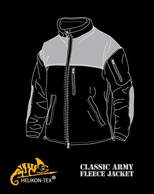 Helikon-Tex Classic Army Fleece Jacket Reinforced, Olive