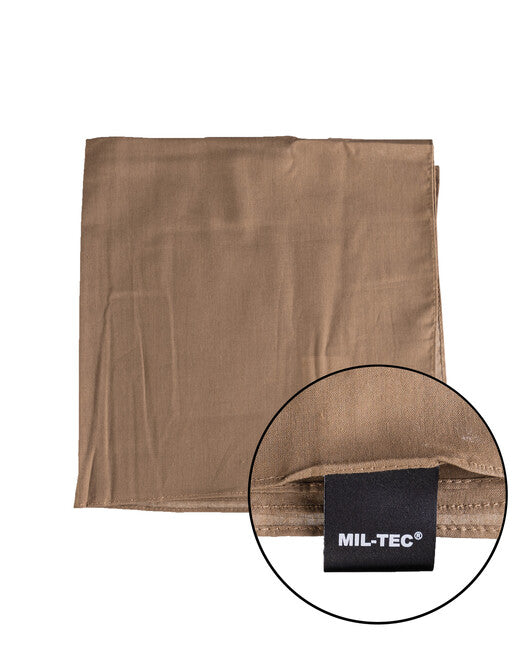 Mil-Tec Viereckig Halstuch 55x55 cm, coyote