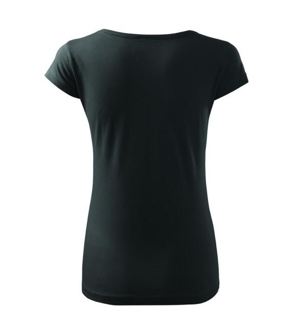 Malfini Pure damen-T-shirt, schwarz, 150g/m2