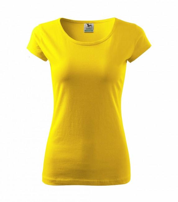 Malfini Pure Malfini damen-T-shirt, gelb, 150g/m2