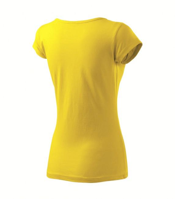 Malfini Pure Malfini damen-T-shirt, gelb, 150g/m2