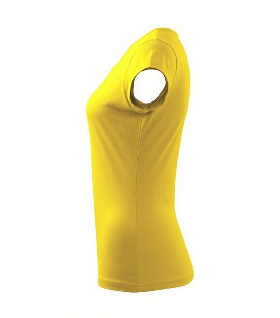 Malfini Pure Malfini damen-T-shirt, gelb, 150g/m2